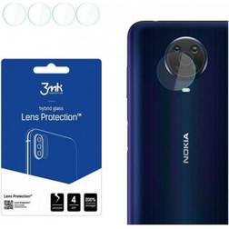 3mk Hybrid glass for the camera lens Lens Protection Nokia G20 [4 PACK]